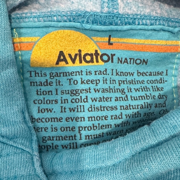 Aviator Nation Set, ninja hoodie(L), sweatpants(M) - Picture 6 of 8